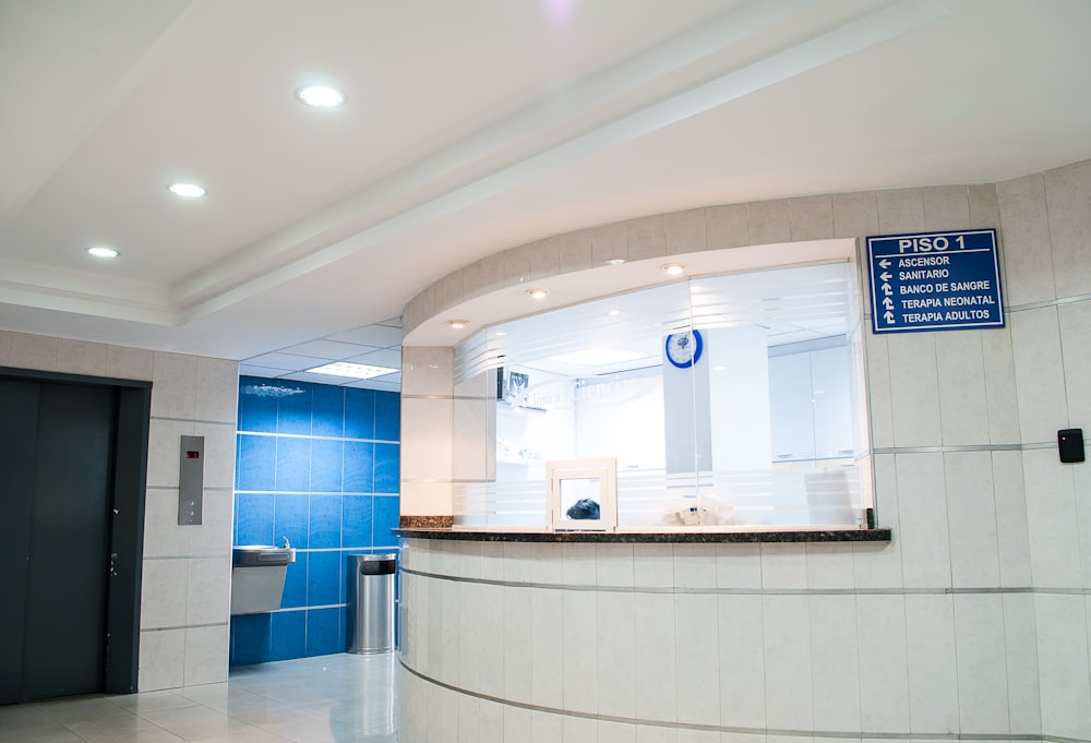 Modern medical practice waiting room